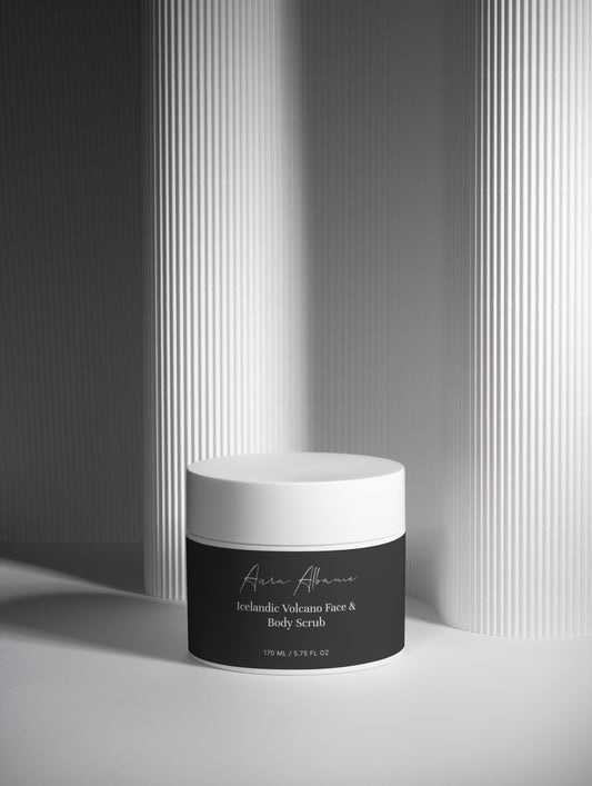 Icelandic volcano face and body scrub 1