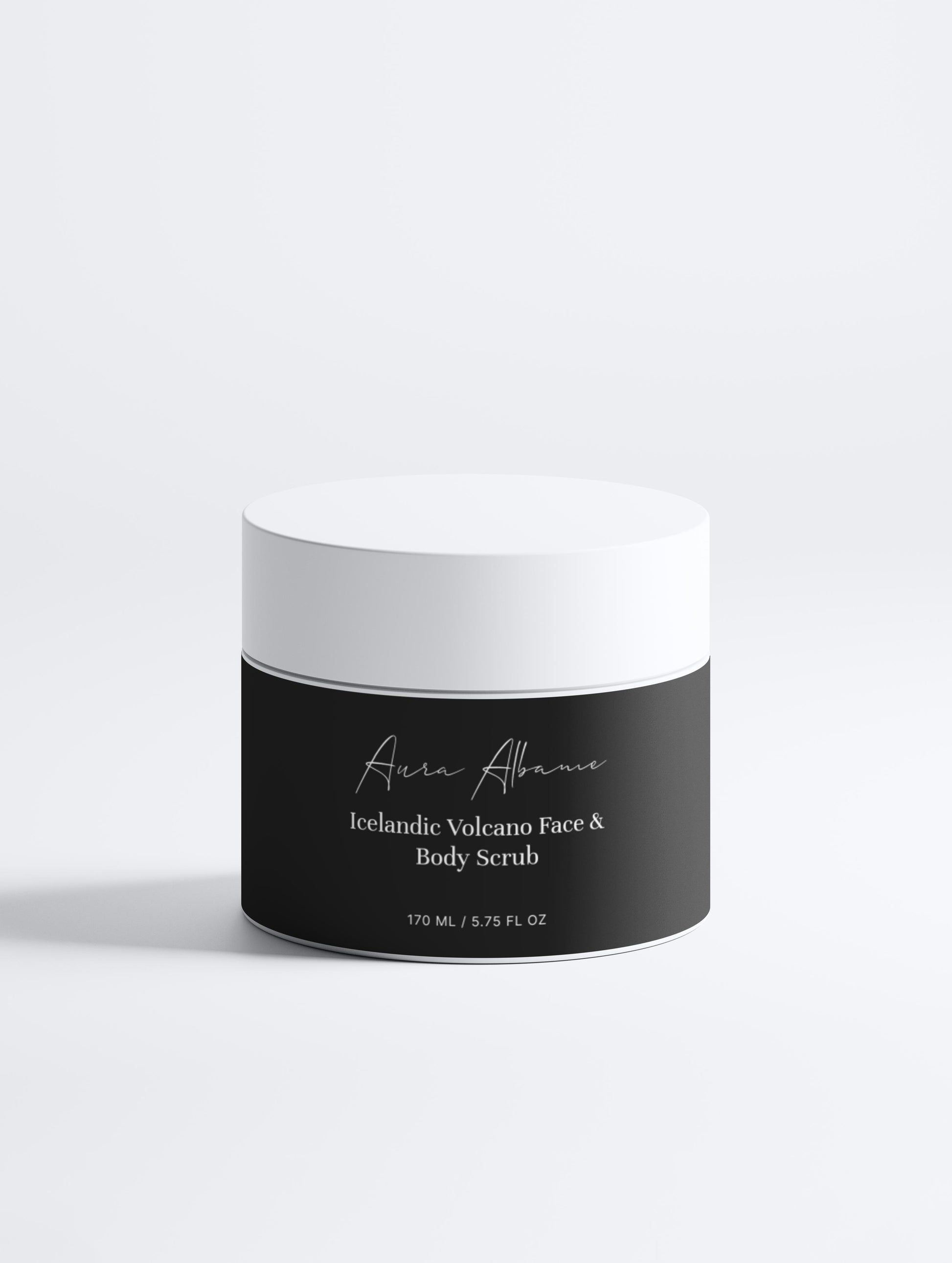 Icelandic volcano face and body scrub 2