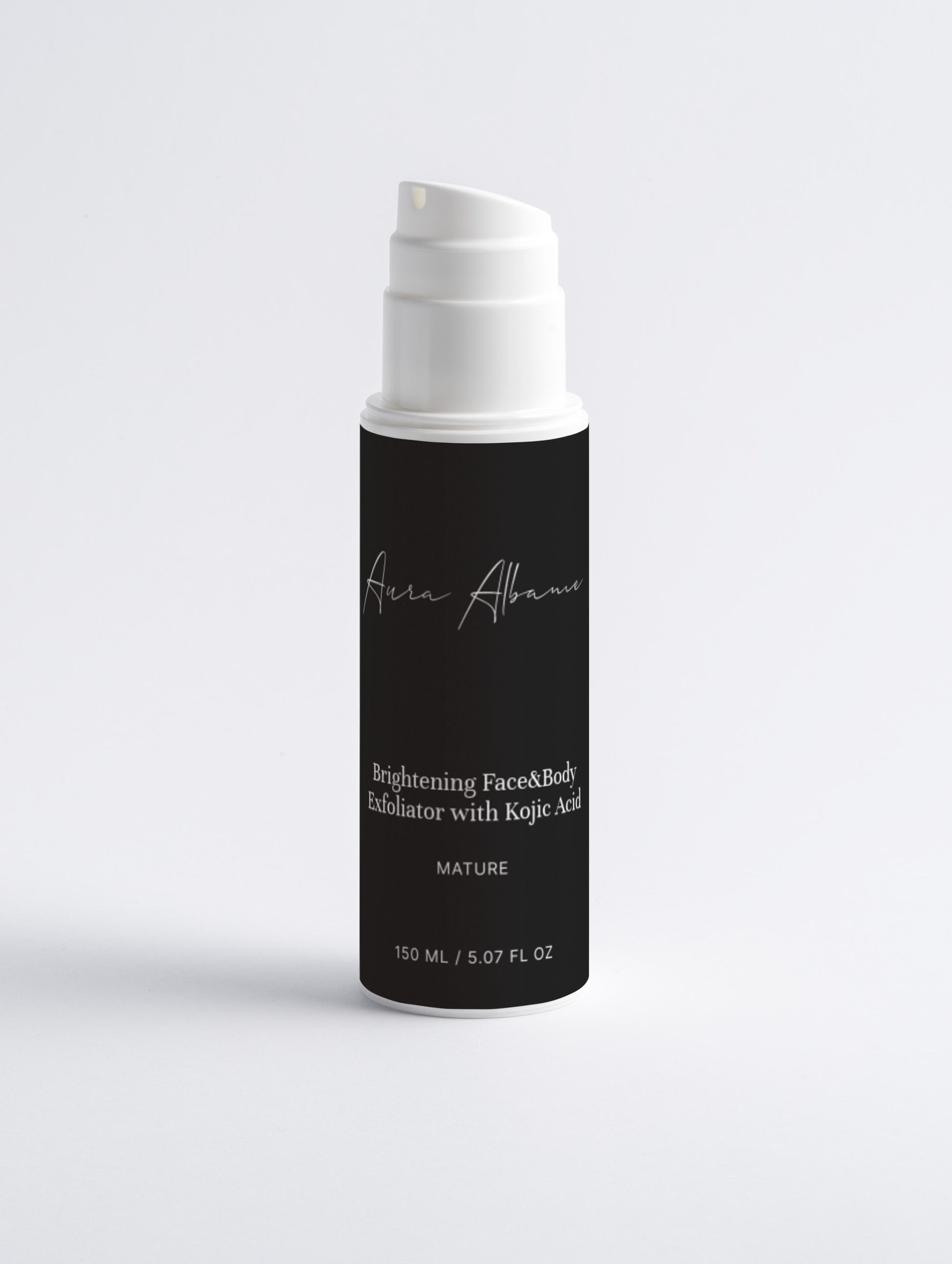 face body exfoliator bottle