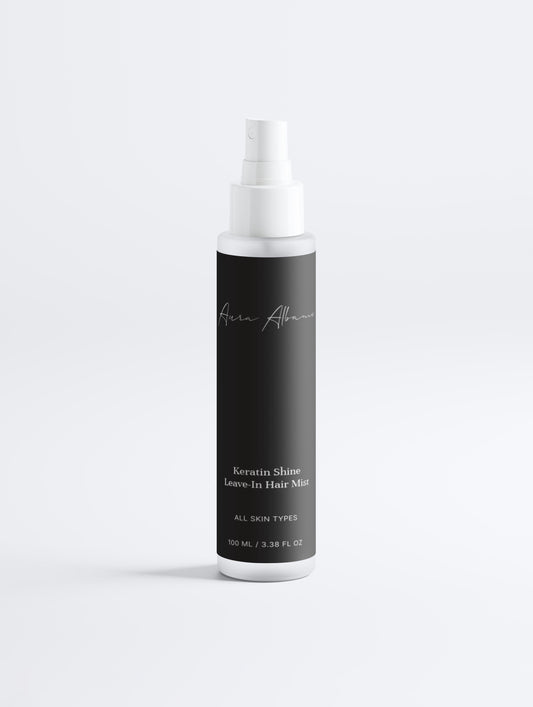 keratin shine leave in mist front