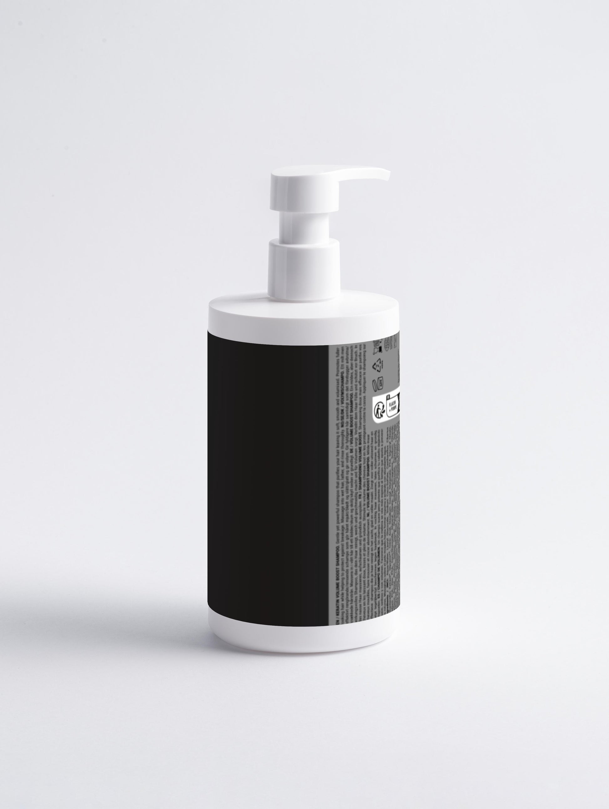 keratin volume boost shampoo back
